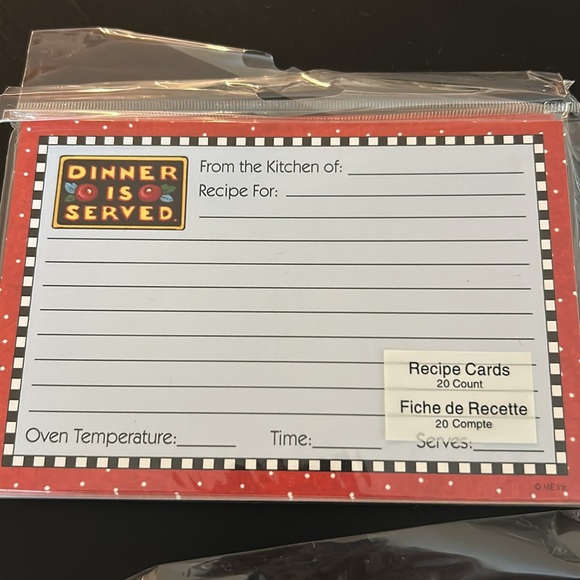 Mary Engelbreit Recipe Cards Set - Picture 2 of 5
